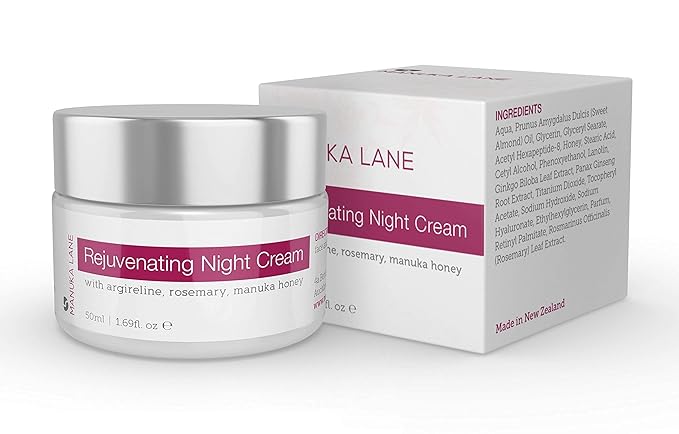 Manuka Lane Night Cream with Retinol, Manuka Honey, and Peptides Real Glowing Results for Youthful, Healthy Skin-BrightBean Baby