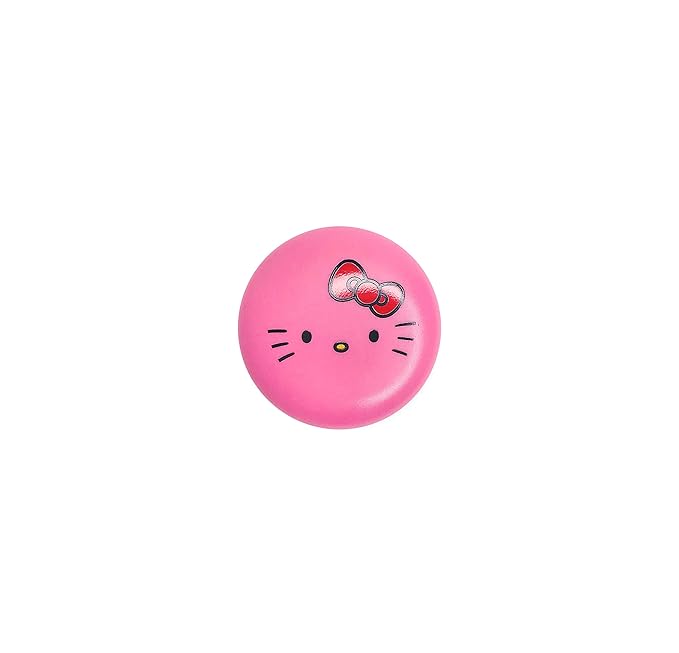 The Crème Shop x Sanrio Hello Kitty Macaron Lip Balm (Hello Kitty Icing On The Cake) Korean Cute Scented Pocket Portable Soothing Advanced Must-Have on-the-go-BrightBean Baby