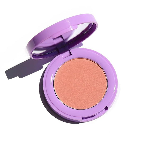 Half Caked In Bloom Powder Blush | vegan & cruelty-free, fragrance-free, highly pigmented, primer-infused | 3.8g (Me & U)-BrightBean Baby