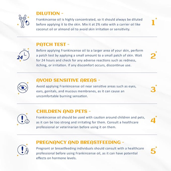 HIQILI 30ML Frankincense Essential Oil, Relaxing, Skin Care, Camp Atmosphere Creation, Can be Added to Body Lotions, Creams, Aromatherapy Use - 1 Fl Oz-BrightBean Baby