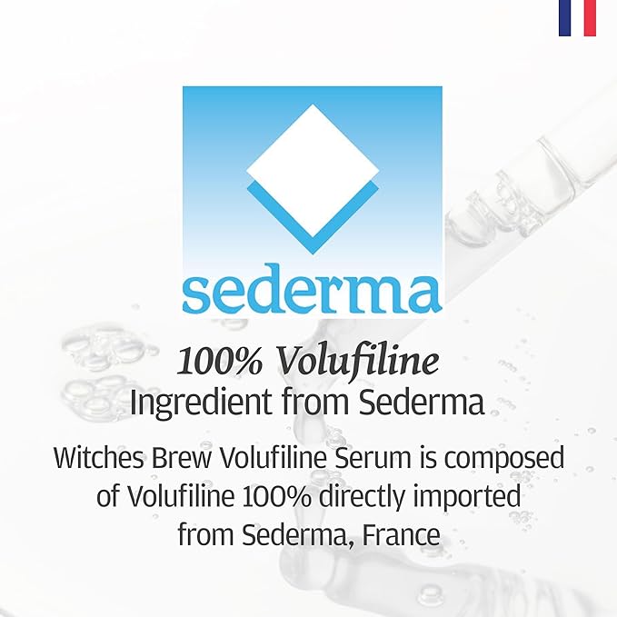 [Volufiline 12.5ml] 100% Pure Volufiline from SEDERMA (France) | DIY Skincare - Face Serum | Cosmetic Grade | For Face & Body Improved Fine Lines & Skin Elasticity-BrightBean Baby