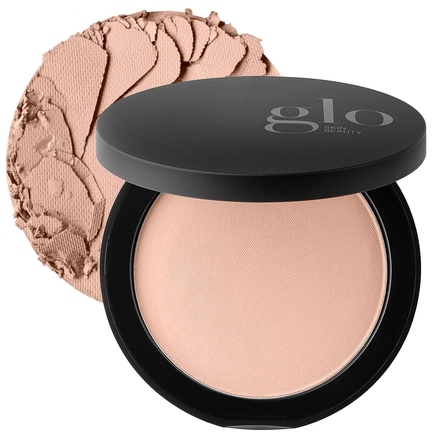 Glo Skin Beauty Pressed Base Powder Foundation Makeup (Beige Dark) - Flawless Coverage for a Radiant Natural, Second-Skin Finish-BrightBean Baby