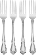 Oneida True Rose Dinner Forks, silver set of 4