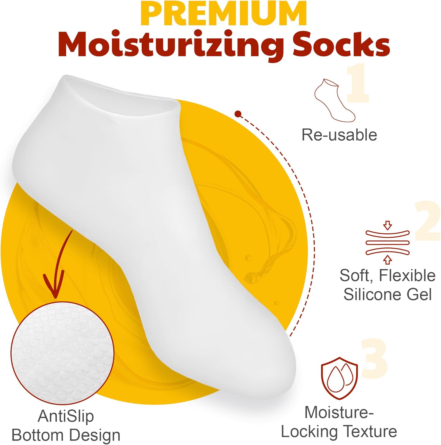 The Foot Guru Moisturizing Socks-BrightBean Baby