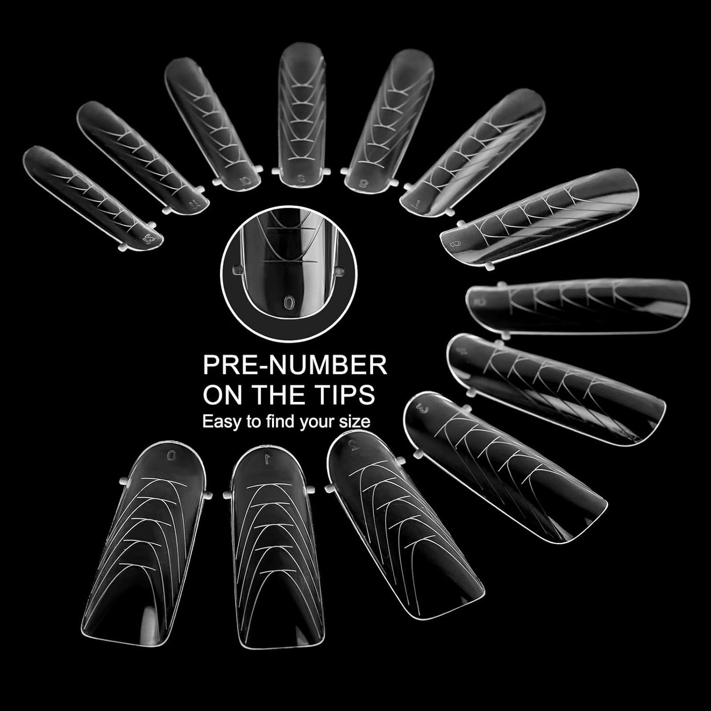 130Pcs Dual Nail Forms,Flat Oval Extension Poly nail gel Nail Forms Full Cover Reusable Nail Molds 13 Sizes for Solid Nail Gel Glue Nail Art Design Salon&DIY-BrightBean Baby