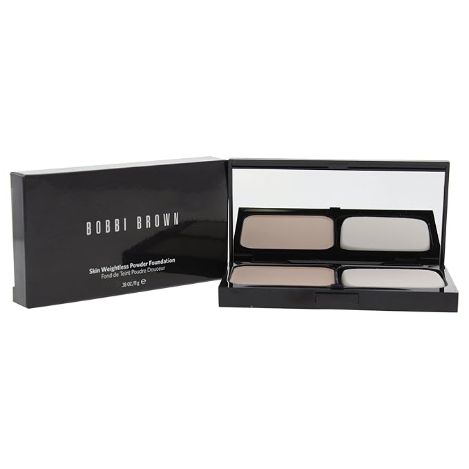 Bobbi Brown Skin Weightless Powder Foundation for Women, No.0 Porcelain, 0.38 Ounce-BrightBean Baby