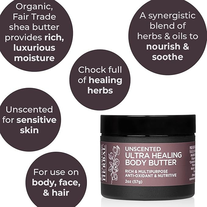 Ora's Amazing Herbal, Eczema Relief, Touchy Skin Salve, Ultra Healing Body Butter, Eczema Cream, Eczema Balm, Herbal Salve, Travel Size, 1oz each-BrightBean Baby