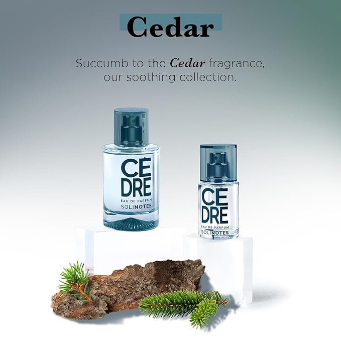 SOLINOTES Cedarwood Perfume for Men - Eau De Parfum | Refined Woody and Soothing Fragrance - Made in France - Vegan - 1.7 fl.oz-BrightBean Baby