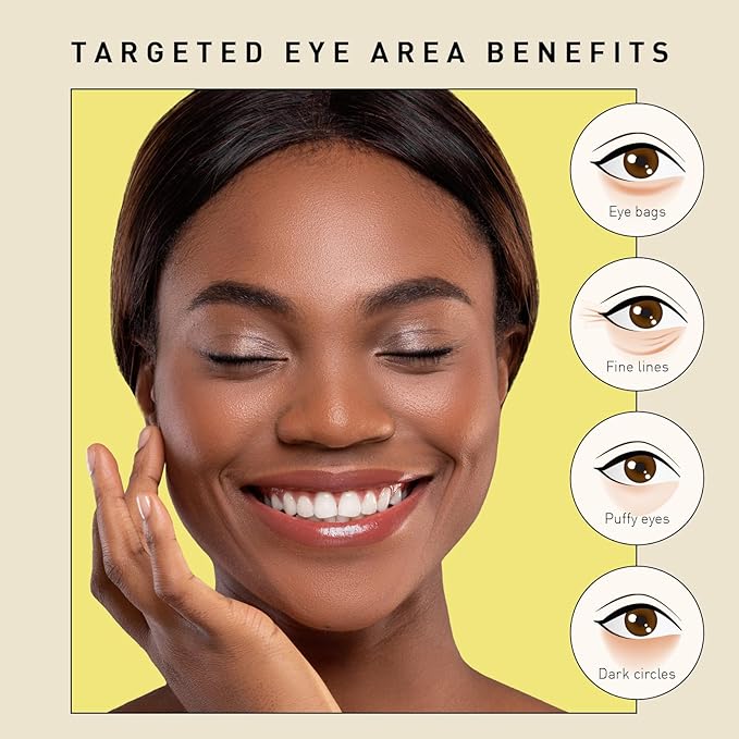 Under Eye Patches for Dark Circles: Snail Mucin Gel Masks for Puffiness Undereye Bags Wrinkles - Instant Brightening Moisturizing Skin Treatment Pads - Gift for Men and Women, 30 Pairs (White)-BrightBean Baby