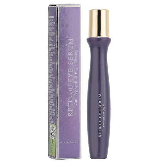 RollOn Eye Serum, Moisturizing Eye Serum AntiWrinkle Skin Lifting Firming Eye Serum for Anti Aging Skin Care with Dark Circles (01)-BrightBean Baby