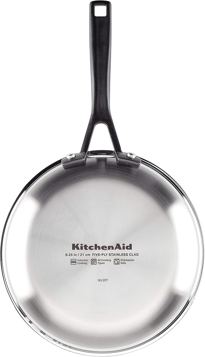 KitchenAid 5-Ply Stainless Steel Nonstick Fry Pan 8.25"