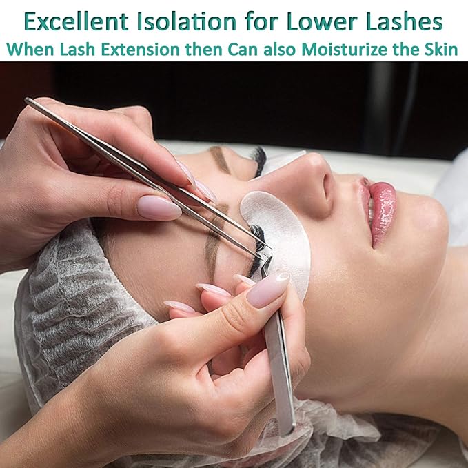 50 Pairs Under Eye Pads, Eyelash Extension Gel Patches, Lint Free DIY False Lash Extension Beauty Makeup Hydrogel Gel Eye Patches-BrightBean Baby