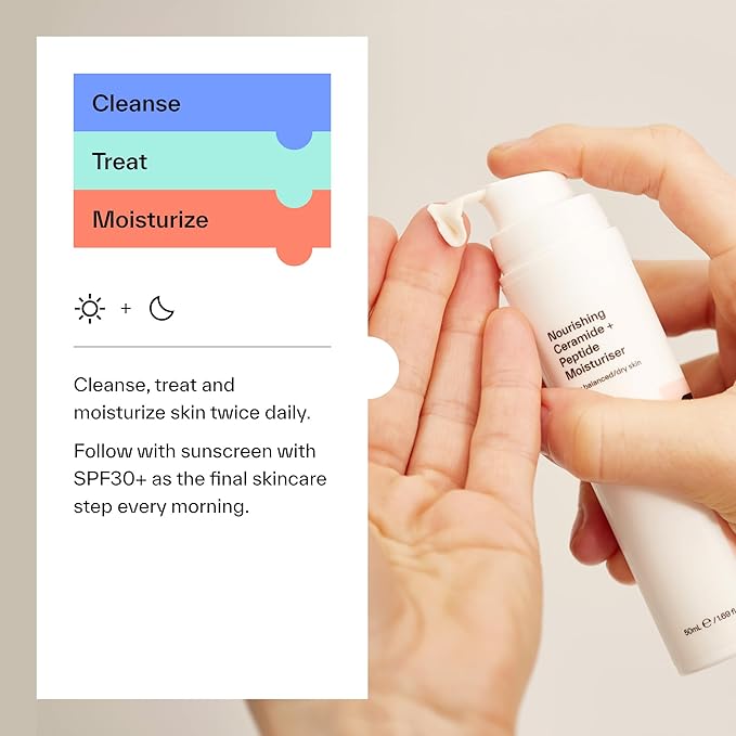 Dermatica Brightening & Barrier Repair Kit, Caring Squalane Cleanser (150ml), Clarifying Azelaic Acid 15% Cream (30ml), Nourishing Ceramide + Peptide Moisturiser (50ml)-BrightBean Baby