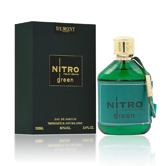 Nitro Green Eau De Parfum - Vibrant Weekend Fragrance - 3.4 Fl Oz-BrightBean Baby
