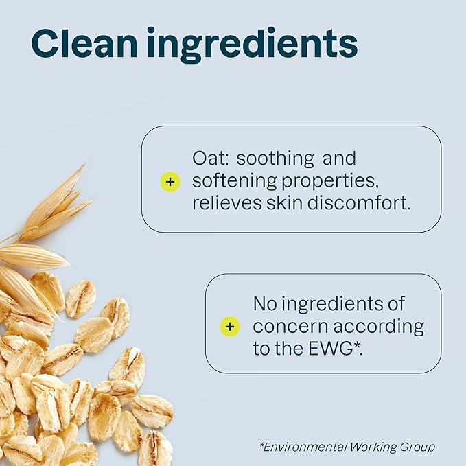 ATTITUDE Body Lotion for Sensitive Skin with Oat, EWG Verified, Dermatologically Tested, Vegan, Extra Gentle, Unscented, 16 Fl Oz-BrightBean Baby