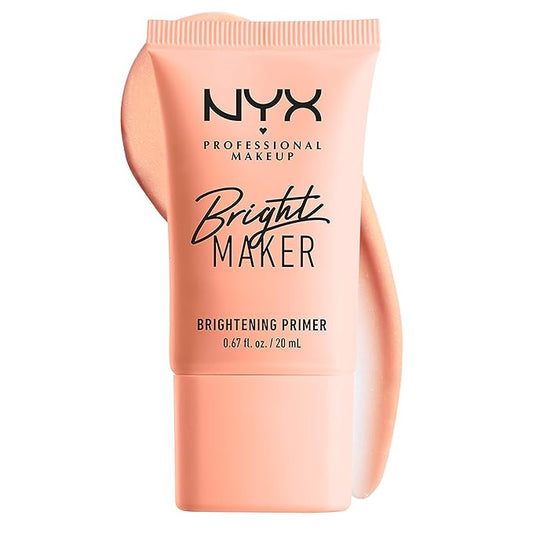 NYX PROFESSIONAL MAKEUP Bright Maker Brightening Primer, Vegan Face Primer-BrightBean Baby