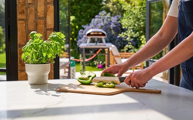 Ooni 14” Bamboo Pizza Peel – 14 Inch Wooden Pizza Spatula Paddle, Pizza Cutting Board, Pizza Oven Accessories, Pizza Tools, Pizza Peel Wood, Pizza Board