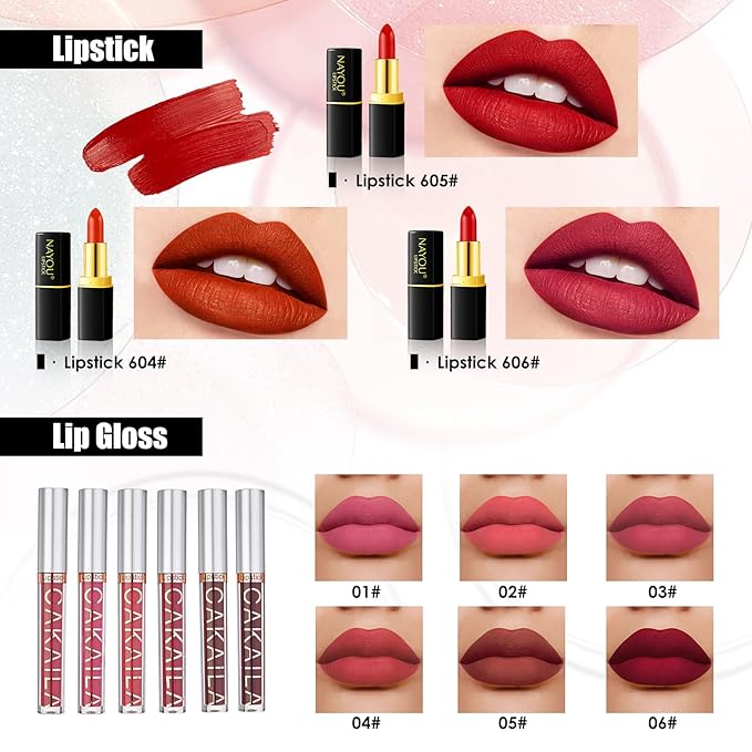 All in One Makeup Kit for Women Full Kit, Travel Makeup Kit, Makeup Gift Set for Women & Girls, Makeup Essential Bundle Include Foundation Eyeshadow Palette Lipstick Eyebrow Pencil Cosmetic Brush Set-BrightBean Baby