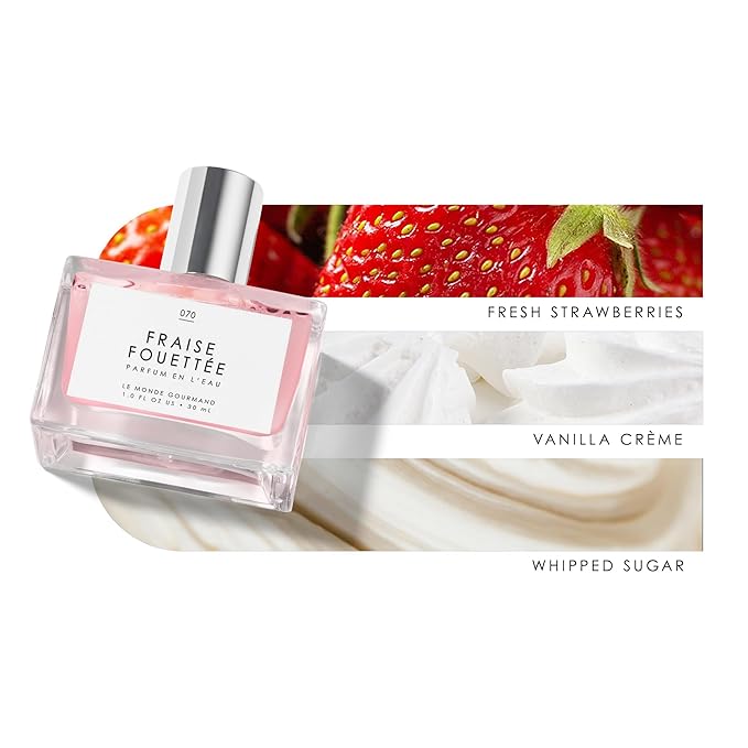 Le Monde Gourmand Fraise Fouettée Eau de Parfum - 1 fl oz (30 ml) - Vanilla, Strawberry, Sugar Perfume Notes-BrightBean Baby