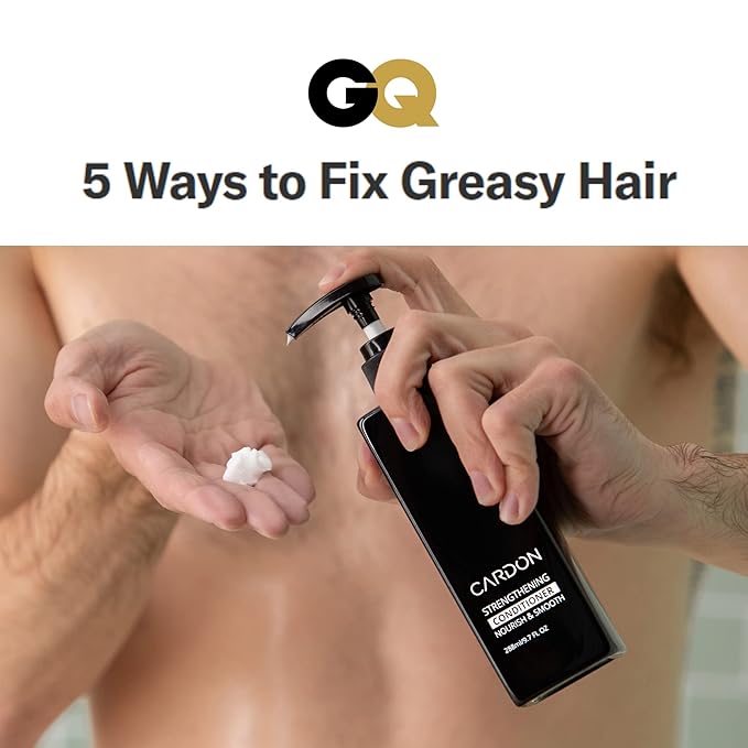 Hair Growth Conditioner for Men by CARDON, Prevent Thinning Hair and Hair Loss with Niacinamide & Vitamin B5 for healthy scalp, Korean Skin care, Deep Conditioner for dry damaged hair, (1 Bottle)-BrightBean Baby