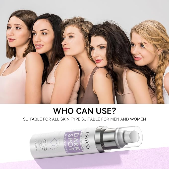 Dark Spot Remover for Face, Dark Spot Corrector for Age Spot Sun Spot Brown Spot Melasma Uneven Skin Tone, with Vitamin C and Hyaluronic Acid for Women and Men, 1.7 FL OZ-BrightBean Baby