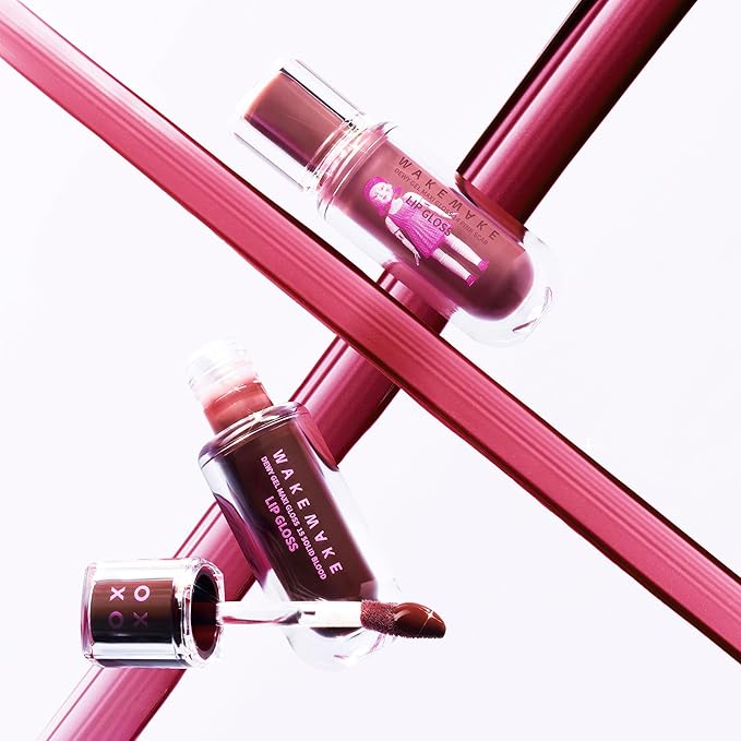 WM X NETFLIX SQUID GAME Dewy Gel Maxi Gloss 15 Solid Blood Set (+Watery Tok Tint Mini 7 Bloody Pop), lips, korean lip-BrightBean Baby