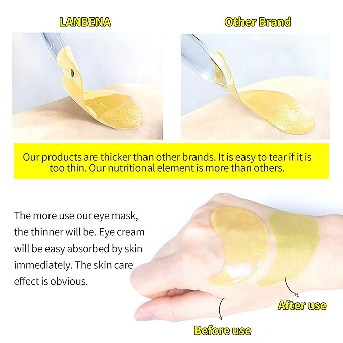 30 Pairs Hyaluronic Acid Collagen Eye Mask,Moisturizing Brightening Eye Mask, Eyes Treatment for Reducing Dark Circles, Lighten Wrinkles Anti-Aging, Fine Lines Eye Bags Puffiness for Women Men-BrightBean Baby