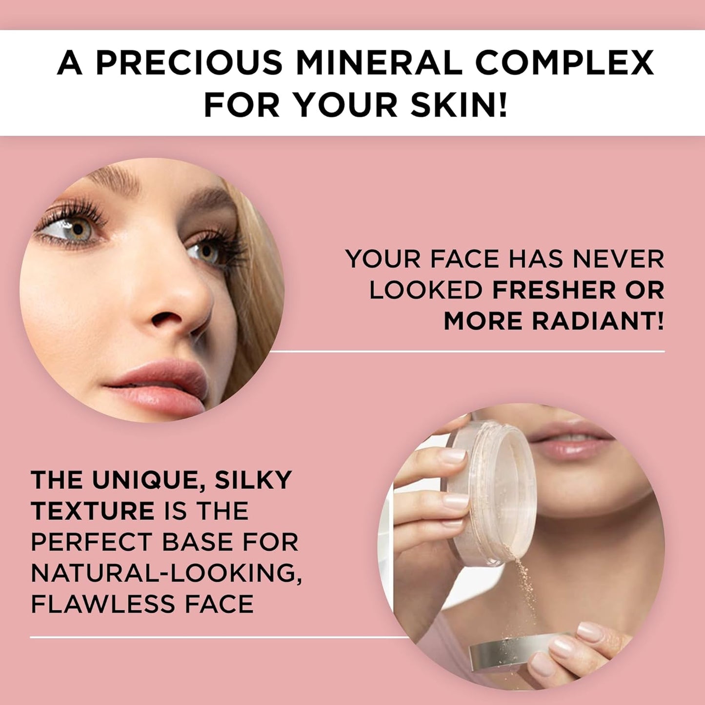 ARTDECO Mineral Powder Foundation - light beige – loose setting powder for a smooth & matte finish - medium coverage - perfect for sensitive & oily skin - makeup with zinc & magnesium - vegan-0.53 Oz-BrightBean Baby