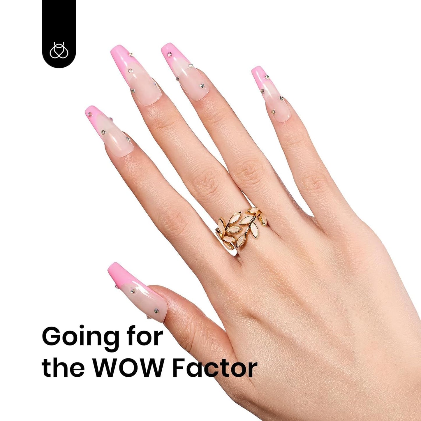 Beetles Pink Gel Nail Polish - Flamingo Feather Light Pink Gel Polish, Soak Off UV LED Nail Lamp Nail Art Manicure Salon DIY Home Gift for Women 15ml-BrightBean Baby