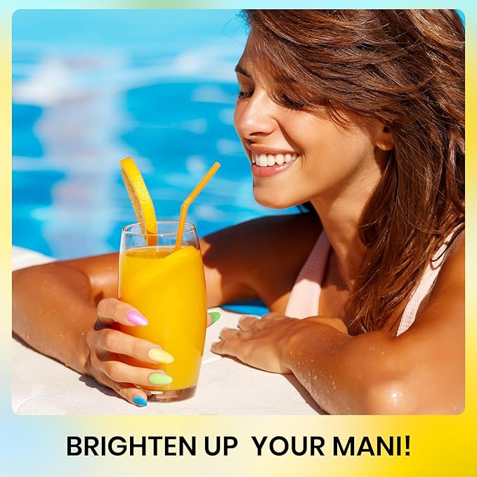 Beetles Glitter Gel Polish Set, 6 Colors Sparkling Water Shimmer Blue Green Pink Orange Glitter Neon Gel Polish Halloween Soak Off Nail Art Design Salon Home Manicure Gift for Girls Women-BrightBean Baby