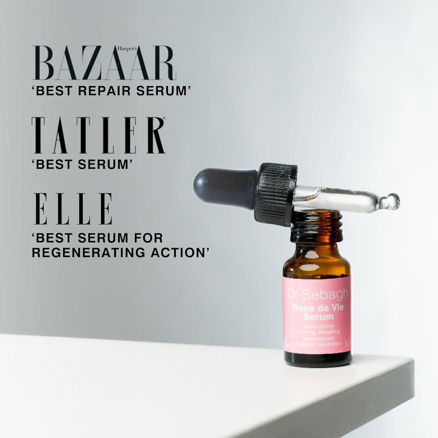 Rose de Vie Serum - 0.17 fl oz | Award-Winning Nourishing Anti-Aging Formula | Use with Dry, Mature, or Sensitive Skin | Designed to Soothe Redness & Irritation | Regenerating & Invigorating-BrightBean Baby