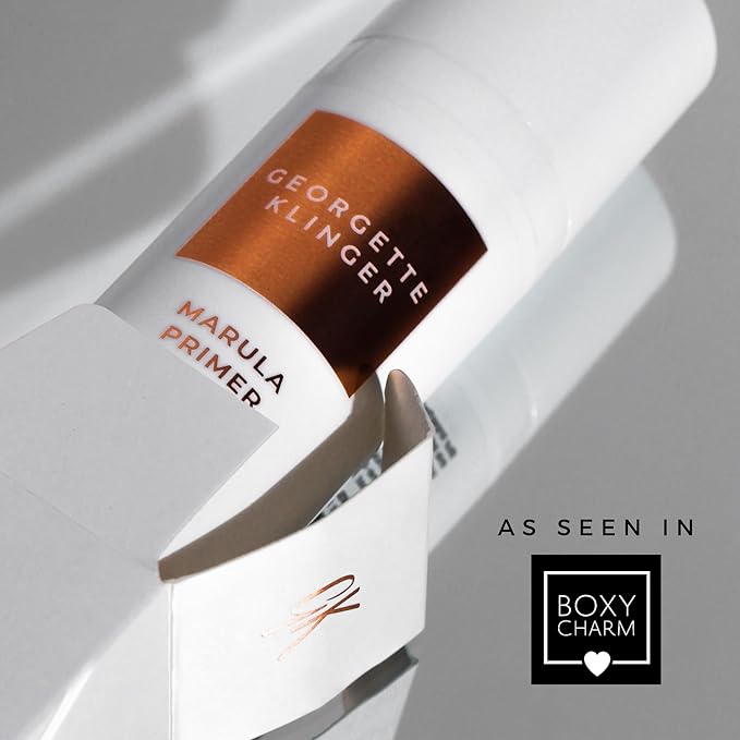 Marula Primer - Vitamin-Rich Hydrating & Gentle Moisturizer, Lightweight Instant Pore Minimizer, Long-Lasting Makeup Base, Smooth Application, Unclogs Pores & Fills Lines -1.7 oz by Georgette Klinger-BrightBean Baby