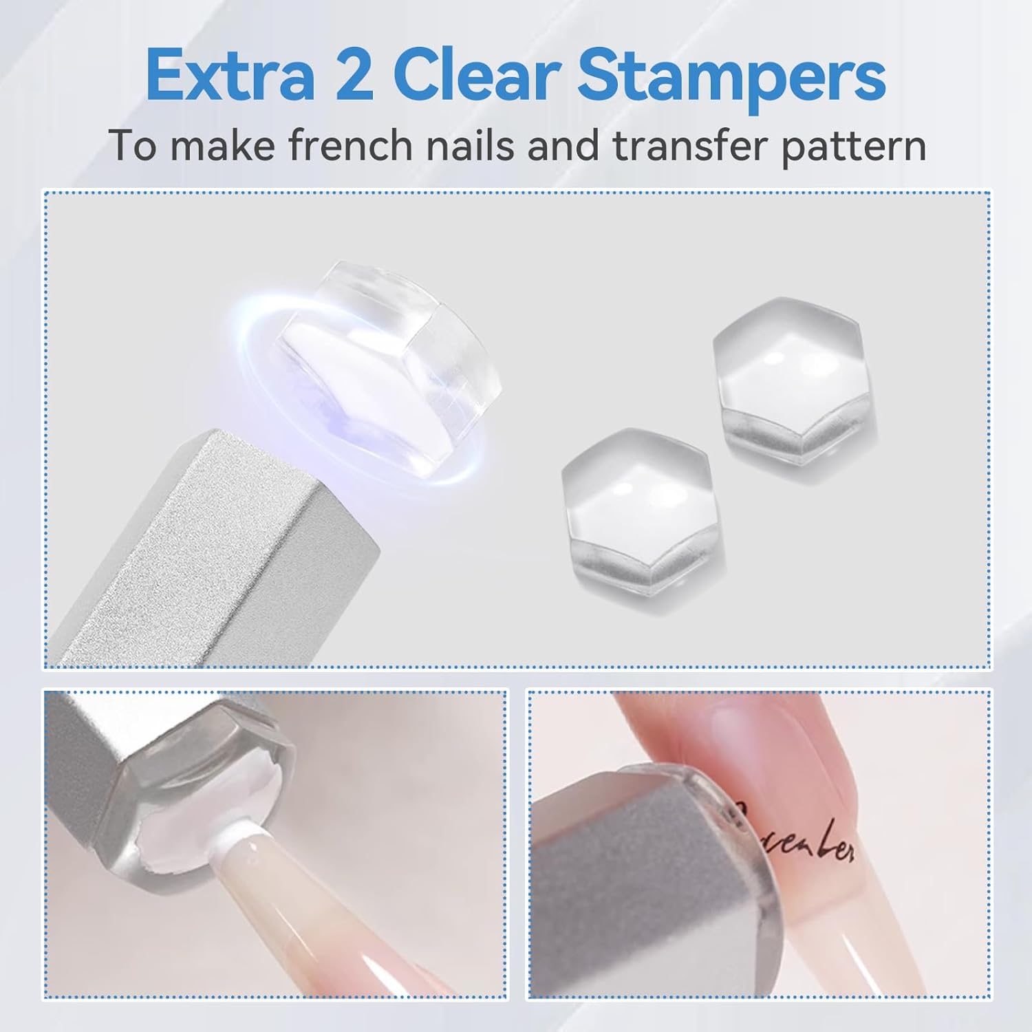 Born Pretty Handheld Magnetic U V Light for Nails, Metal Portable Mini Handheld U V Nail Light, Fast Curing U V Nail Dryer Nail Stamper Magnetic Stand Wireless Handheld LCD Display Screen-BrightBean Baby