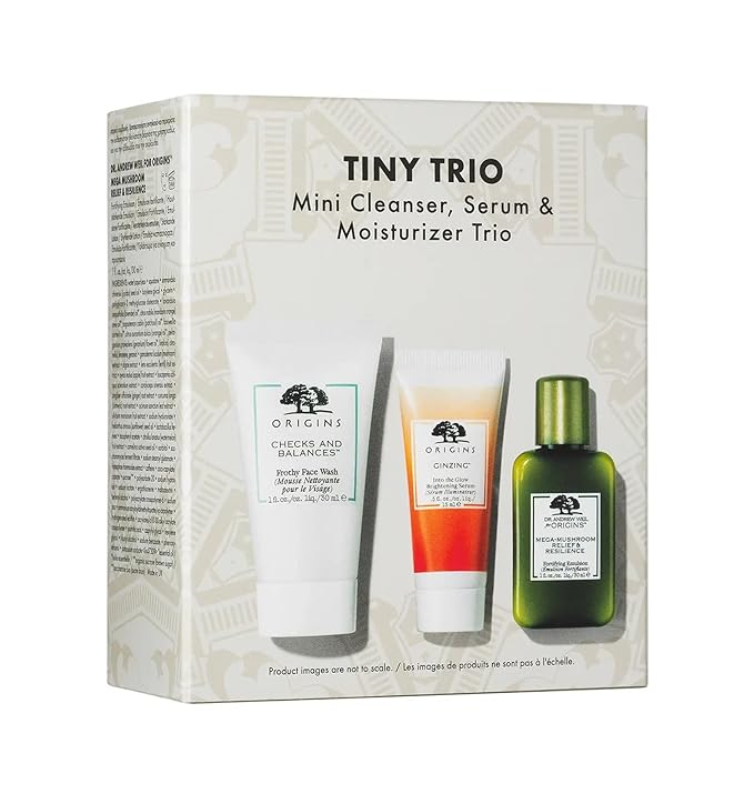 Origins Tiny Trio Mini Cleanser, Serum & Moisturizer Set-BrightBean Baby