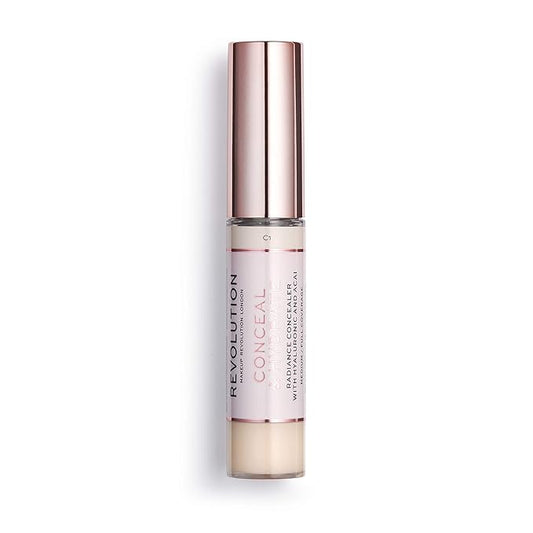Revolution Conceal & Hydrate Concealer (C1)-BrightBean Baby