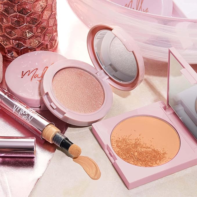 Mally Beauty - The Plush Pen Brightening Concealer Stick - Medium - Hydrating Turmeric, Vitamin E, and Hyaluronic Acid Infused Formula - Medium Buildable Coverage with a Natural, Smooth Finish-BrightBean Baby
