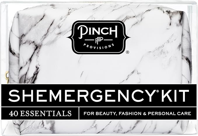 Pinch Provisions Shemergency Kit for Her, 40 Emergency Essential Items, Compact, Multi-Functional Pouch, Gift for Women, Birthday, Bachelorette Parties, and More!-BrightBean Baby
