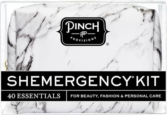 Pinch Provisions Shemergency Kit for Her, 40 Emergency Essential Items, Compact, Multi-Functional Pouch, Gift for Women, Birthday, Bachelorette Parties, and More!-BrightBean Baby
