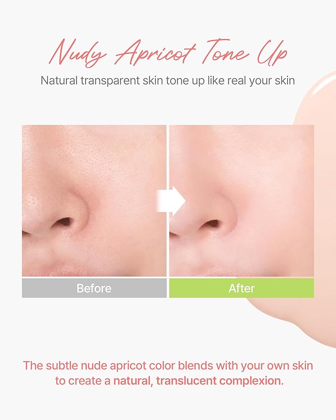 GIVERNY Milchak Tonedation – Tone Correcting Base Makeup for Covering Pores and Improving Complexion – Long-Lasting Nudie Apricot Color Finish – Evens Skin Tone, 1.01 fl.oz.-BrightBean Baby