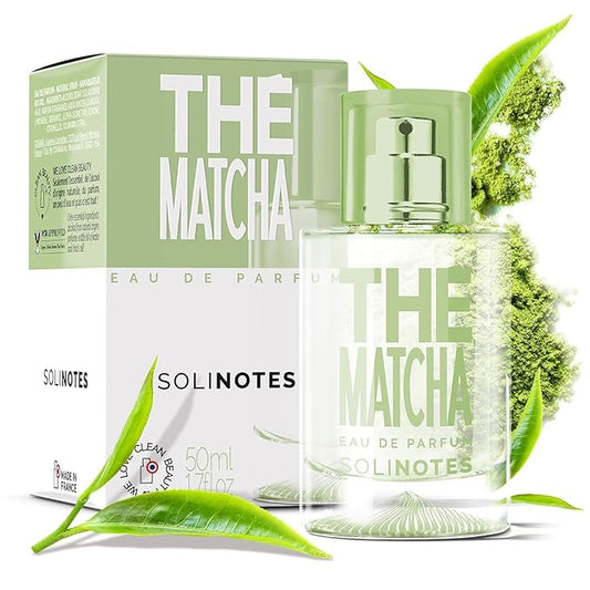 SOLINOTES Matcha Tea Perfume for Women - Eau De Parfum | Delicate Floral and Soothing Scent - Made in France - Vegan - 1.7 fl.oz-BrightBean Baby