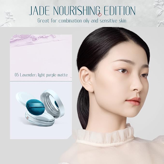 FLORASIS Flawless Jade Breathable Setting Powder (05 Lavender)-BrightBean Baby