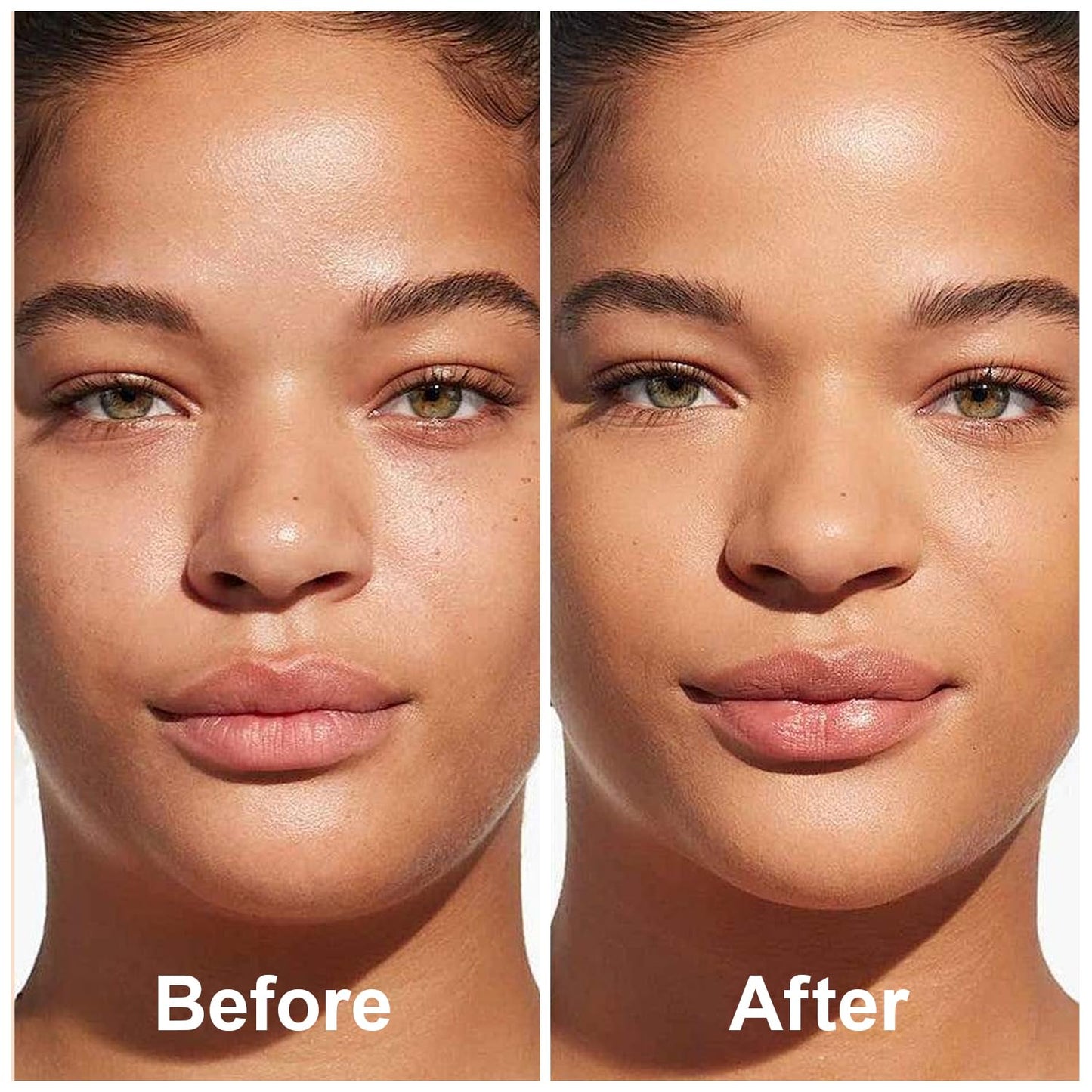 Mineral Powder Foundation, SPF 35, Sunscreen Lightweight Loose Powder, Skin-Improving, Buildable Coverage, Natural Glow Base Makeup (#05 Fair Light Foundation Makeup)-BrightBean Baby