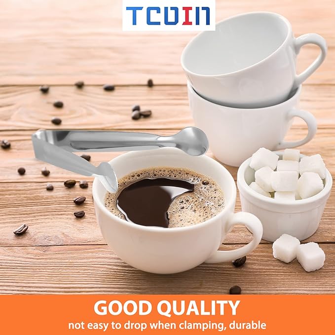 Small Serving Tongs,Ice Tongs,Sugar Tongs,Kitchen Tiny Tongs for Appetizers,18 PCS(4.3 Inch)