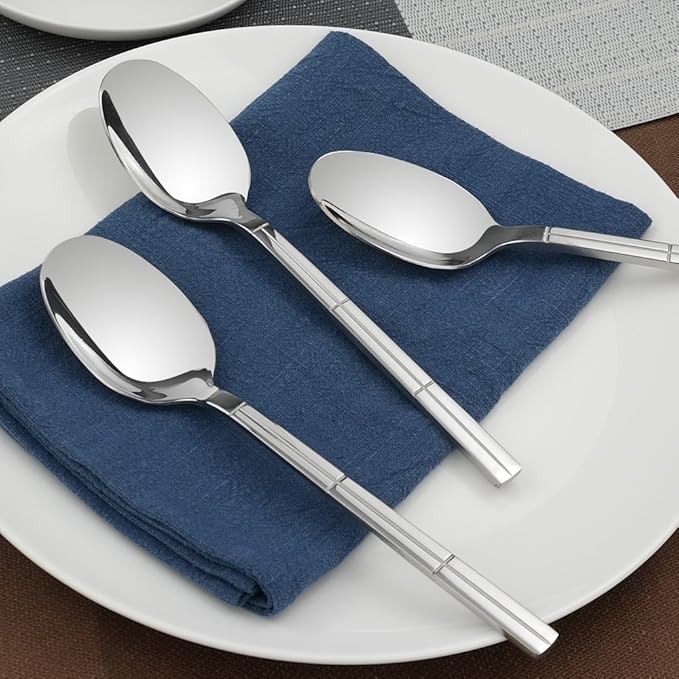 12-Piece Stainless Steel Dinner Spoons Table Spoons, 7.83-Inch