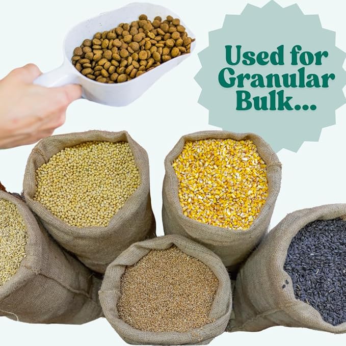 1 mL (1 CC) Long Handle Scoop for Measuring Coffee, Pet Food, Grains, Protein, Spices and Other Dry Goods (Pack of 25)