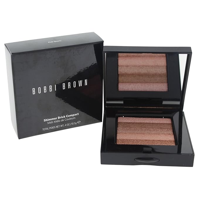 Bobbi Brown Shimmer Brick Compact Highlighter for Women, Pink Quartz, 0.4 Oz-BrightBean Baby