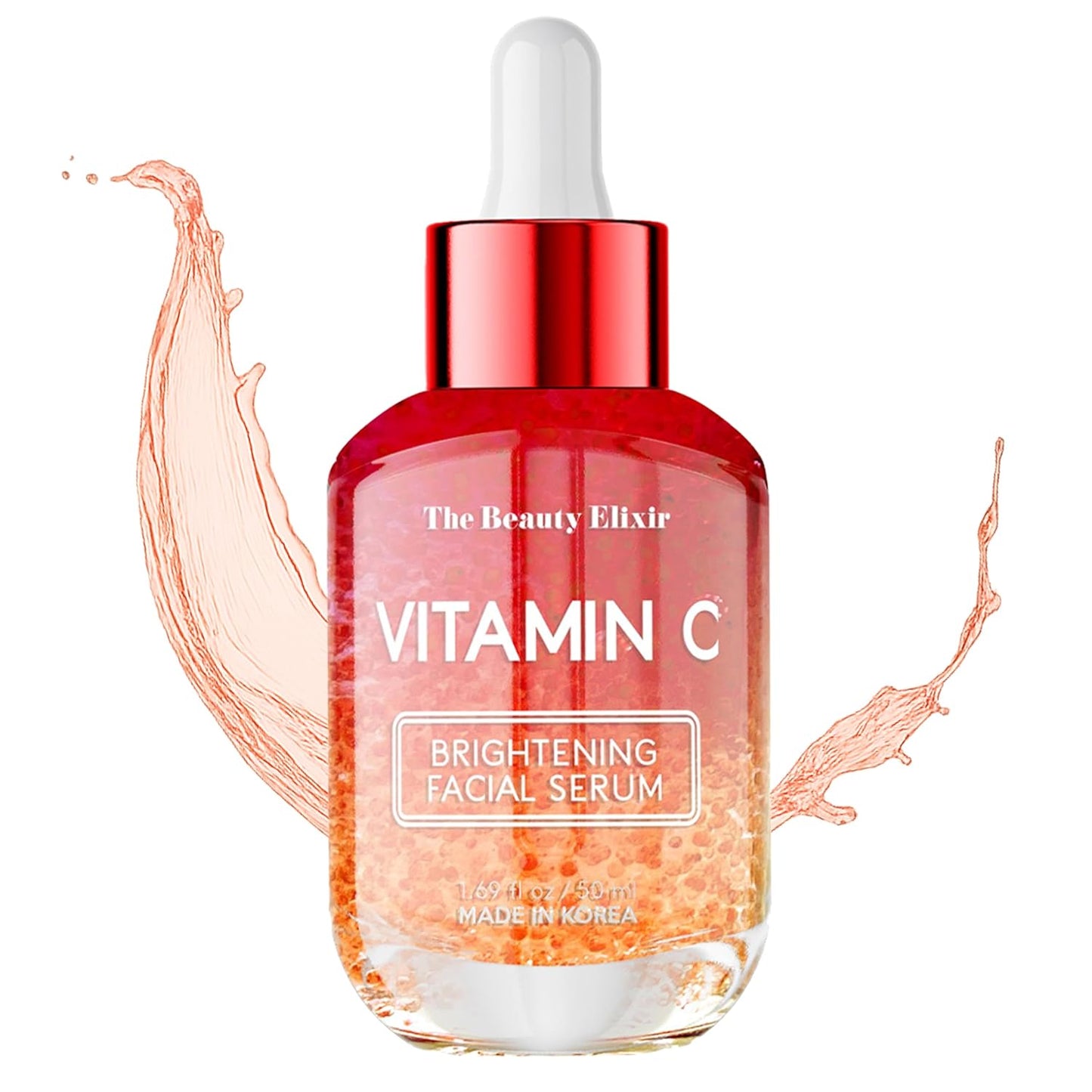 Vitamin C Serum For Face - Dermatologist Tested - Anti-Aging & Dark Spot Remover - Brightening, Clean Beauty, Cruelty-Free, Korean Skin Care for Glass Skin - All Skin Types - 1.69oz-BrightBean Baby