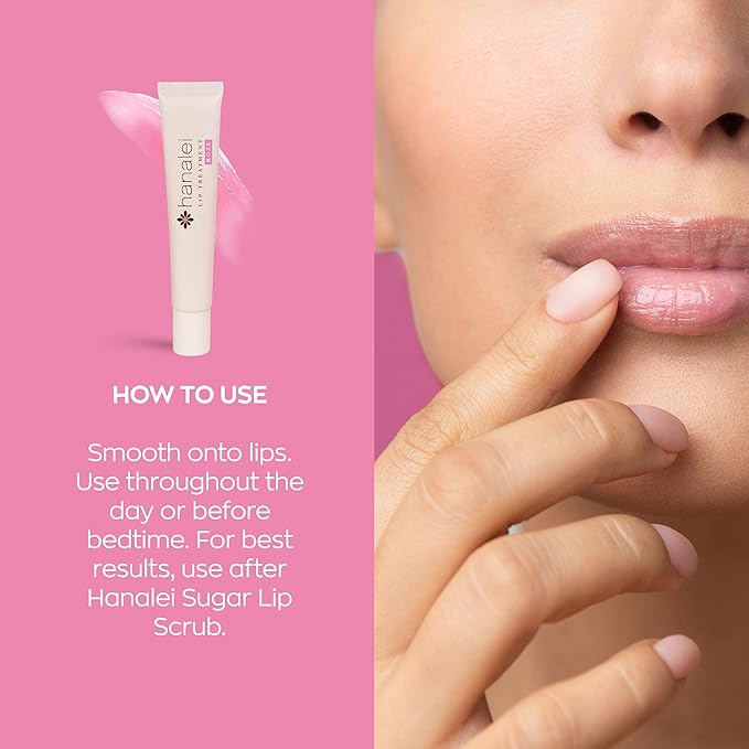 Hanalei Hydrating Lip Treatment Balm – Cruelty-Free, Paraben-Free Moisturizer for Severely Dry, Chapped Lips – Kukui Oil, Shea Butter & Grapeseed Oil –Multi Colored Tint, Travel-Size 3-Pack (5ml X 3)-BrightBean Baby