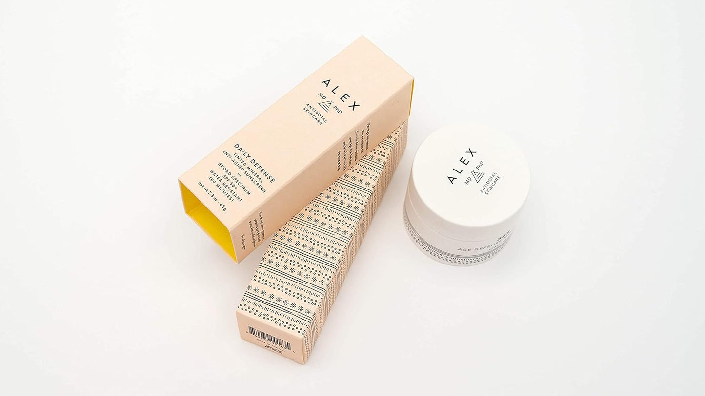 365 Age Defense Anti-Aging Anti-Pollution Moisturizer with Patented Marine Algae Extract + Hyaluronic Acid + Niacinamide | Free of Fragrances, Parabens, Oil, Dyes and Gluten | 1.7 Fl oz-BrightBean Baby