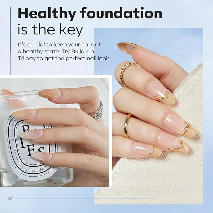 modelones Nail Dehydrator and Primer & Builder Nail Gel, 3Pcs Prep Dehydrate & Bond Primer Clear Gel Builder Polish Base Coat for Strengthener Apex Building, LED Lamp Cured 10ml Home DIY Salon-BrightBean Baby